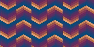 colorful zigzag geometric design vector