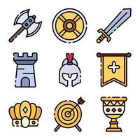 Medieval Kingdom Stuff vector