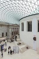 London, UK, 2012. The Great Court at the British Museum in London photo