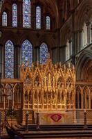 ELY, CAMBRIDGESHIRE, UK, 2012. An Altar in Ely Cathedral photo