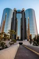 Los Angeles, California, USA, 2010. Skyscrapers in the Finan photo