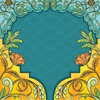 fondo digital art nouveau vector