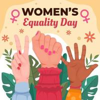 Women's Equality Day Concept vector