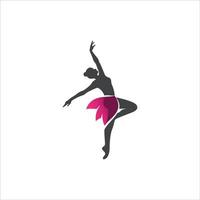 Dance Girl Logo vector