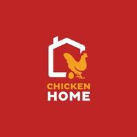 Home Chicken Logo vector