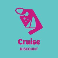 Cruise Discount Logo vector