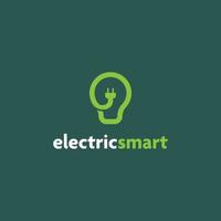 Electric Bulb Logo vector