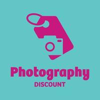 Photography Discount Logo vector