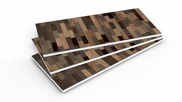 laminated Foam board sheet surface for wood texture background 3d illustration photo