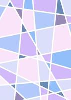 Abstract geometric background with pastel polygon shapes for web banner, poster, flyer and brochure. vector