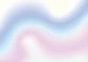 Fluid blurred background with light color gradient vector