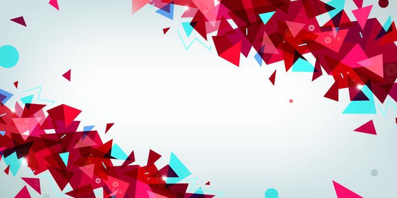 Vector abstract geometric 3d facet shape isolated, crystal, origami style. Use for banners, web, brochure, ad, poster, etc. Low poly modern background.