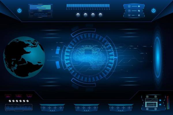 Abstract technology brain circuit Connect the world connect concept innovation background. illustration vector design