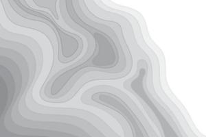 Paper art monochrome abstract template mirage concept black gray and white for background. Vector illustration design Hand drawn