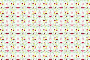 geometric pattern square triangle color seamless. illustration vector