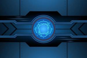 abstract interface futuristic door technology. background vector illustration