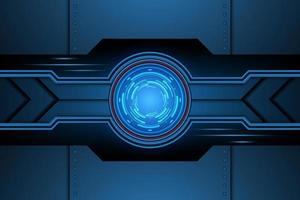 abstract interface futuristic door technology. background vector illustration