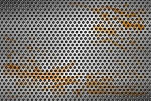 abstract metal surface plate design and rust background. illustration vector