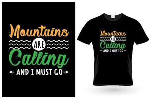 Camping t-shirt design vector