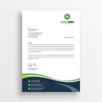 Corporate Business letterhead template vector