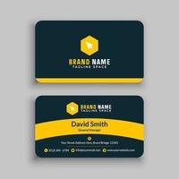 Business card design template vector