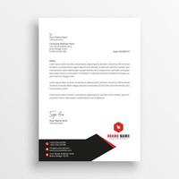 Corporate Business letterhead template vector