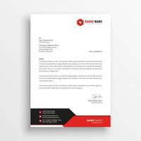 Corporate Business letterhead template vector