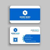 Business card design template vector