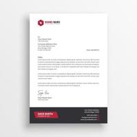 Corporate Business letterhead template vector