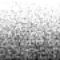 Abstract futuristic halftone pattern. Black and white abstract background. Halftone effect vector