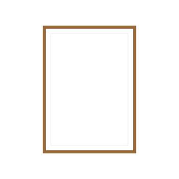 Realistic gold frame on white background. Vector business template. Christmas gold texture background. Luxury shiny gold texture. Vector design element.