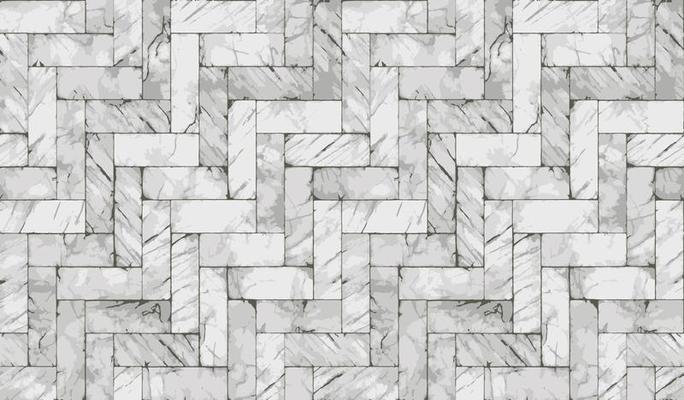 White marble square block texture seamless background