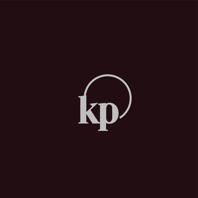 KP initials logo monogram