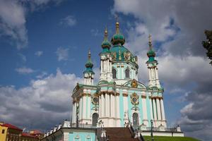 St Andrews Church in Kiev, Ukraine photo