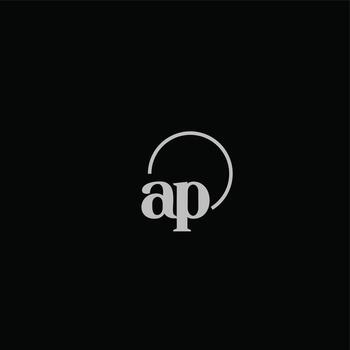 AP initials logo monogram vector