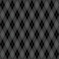 black gray argyle tartan seamless plaid vector