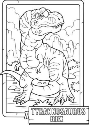 prehistoric dinosaur tyrannosaurus
