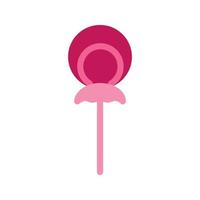 Lollipop Flat Multicolor Icon vector