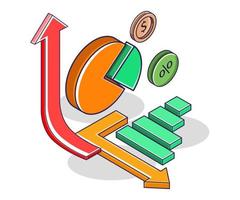 Arrows indicate successful analysis data vector