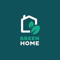 Home Green Leaf Logo