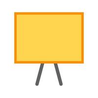 Office Board Flat Multicolor Icon vector