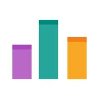 Ranking Factor Flat Multicolor Icon vector