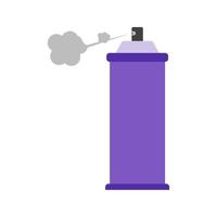 Spray Flat Multicolor Icon vector