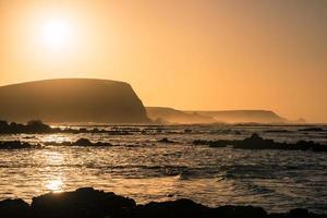Sunrise at the coastal of Kitty Miller Bay of Phillip Island, Victoria state of Australia.