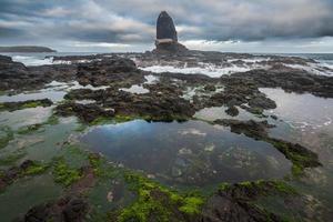The Pulpit rock of Cape Schanck in Mornington Peninsula national park, Victoria state of Australia. photo