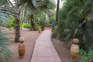 Majorelle Garden in Marrakech, Morocco photo