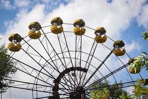 Ferris Wheel, Pripyat Town in Chernobyl Exclusion Zone, Ukraine photo