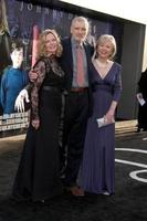 LOS ANGELES, MAY 7 - Lara Parker, David Selby, Kathryn Leigh Scott arrives at the Dark Shadows, Los Angeles Premiere at Graumans Chinese Theater on May 7, 2012 in Los Angeles, CA photo