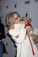 LOS ANGELES, APR 17 - Diane Keaton and Rescue dogs up for adoption arrives at the Darling Companion Premiere at Egyptian Theater on April 17, 2012 in Los Angeles, CA photo