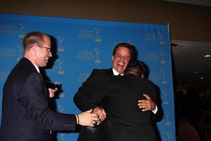 los angeles, jun 17 - christian le blanc, george guzman llega a los premios emmy creativos diurnos 2012 en el hotel westin bonaventure el 17 de junio de 2012 en los angeles, ca foto